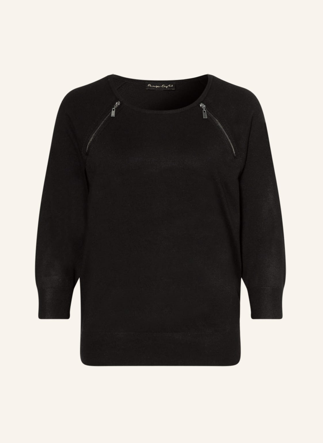 Image of Phase Eight Pullover Lolan Mit 3/4-Arm schwarz