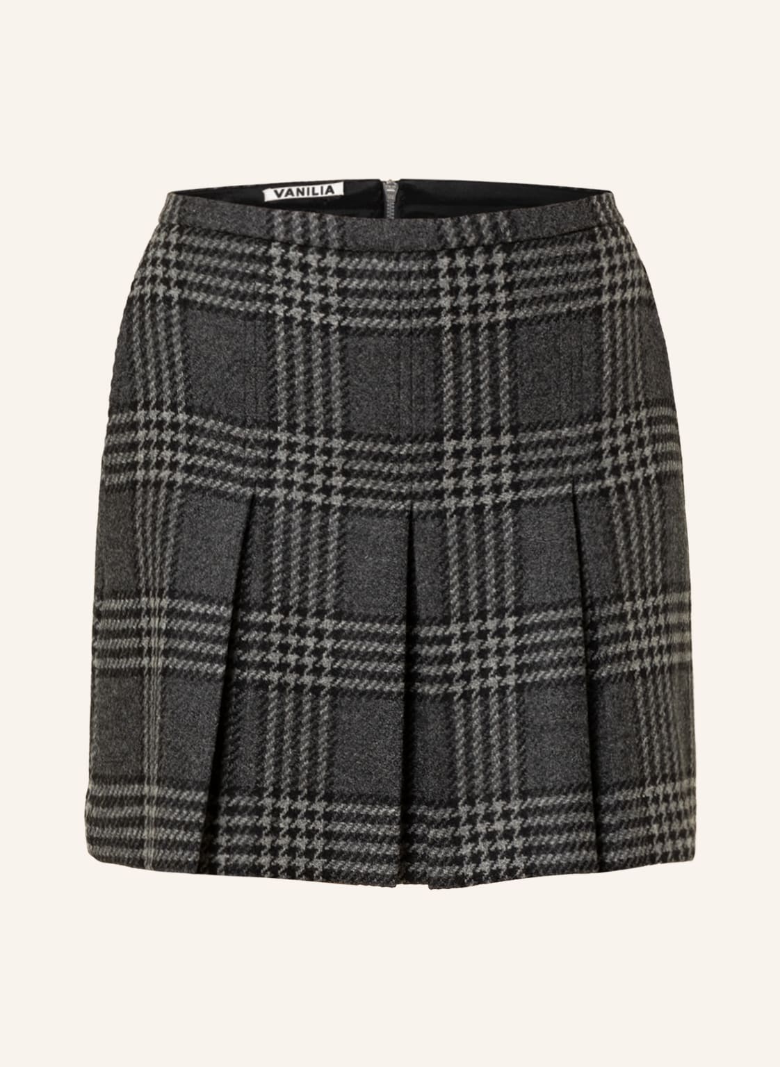 Image of Vanilia Faltenrock grau