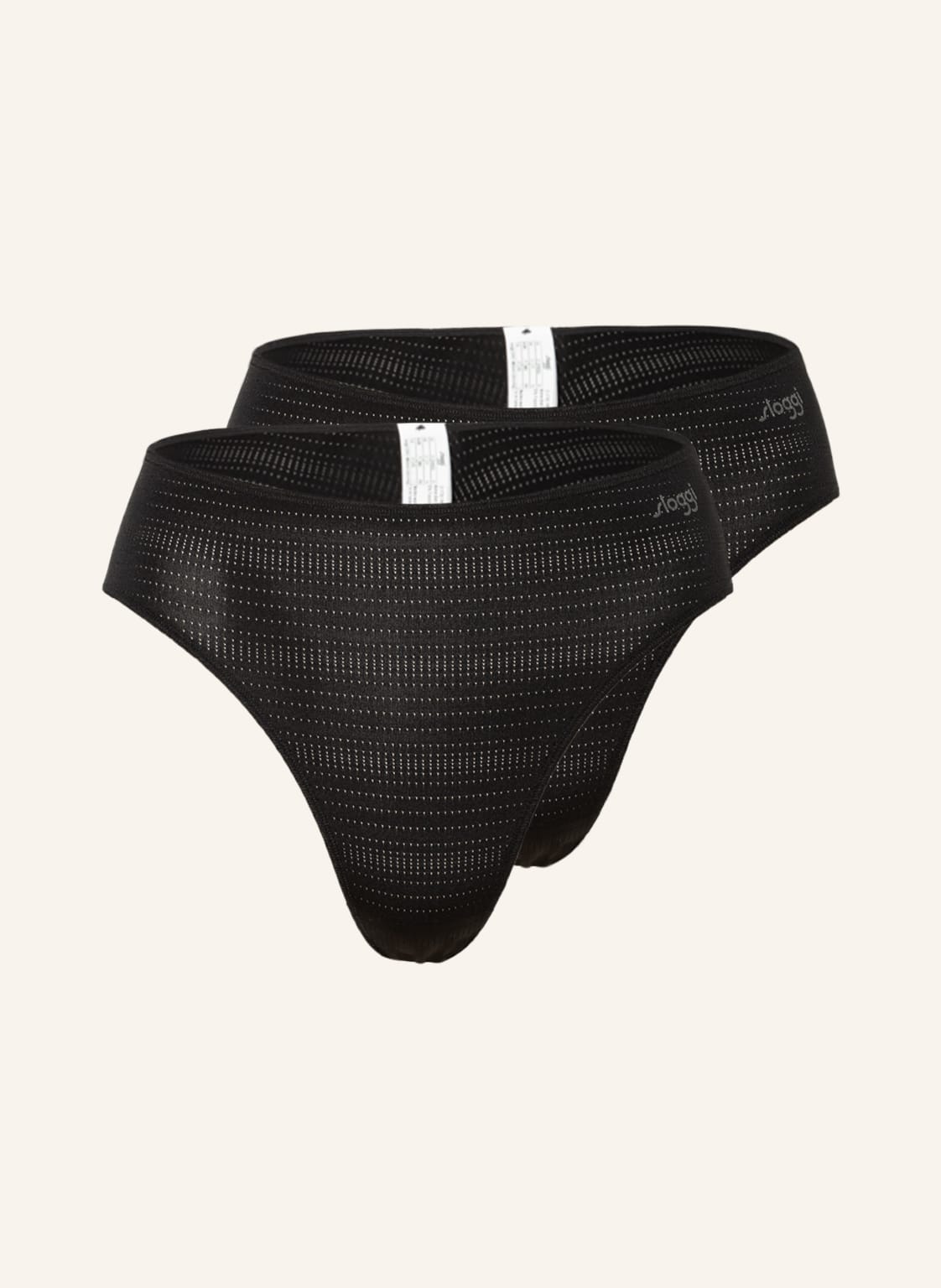 Image of Sloggi 2er-Pack Slips Zero+Motion schwarz