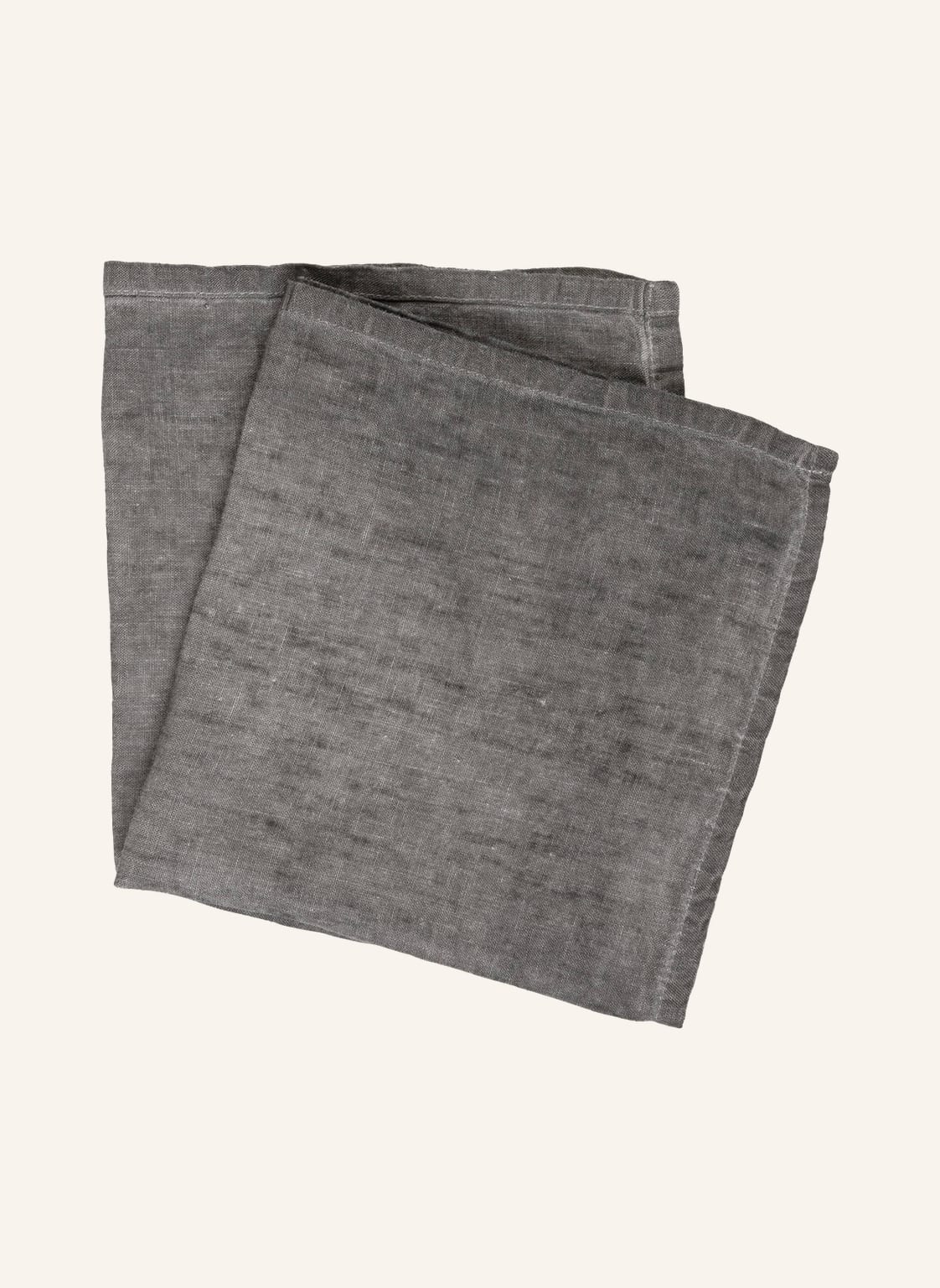 Image of Pichler 2er-Set Stoffservietten Liska Aus Leinen silber