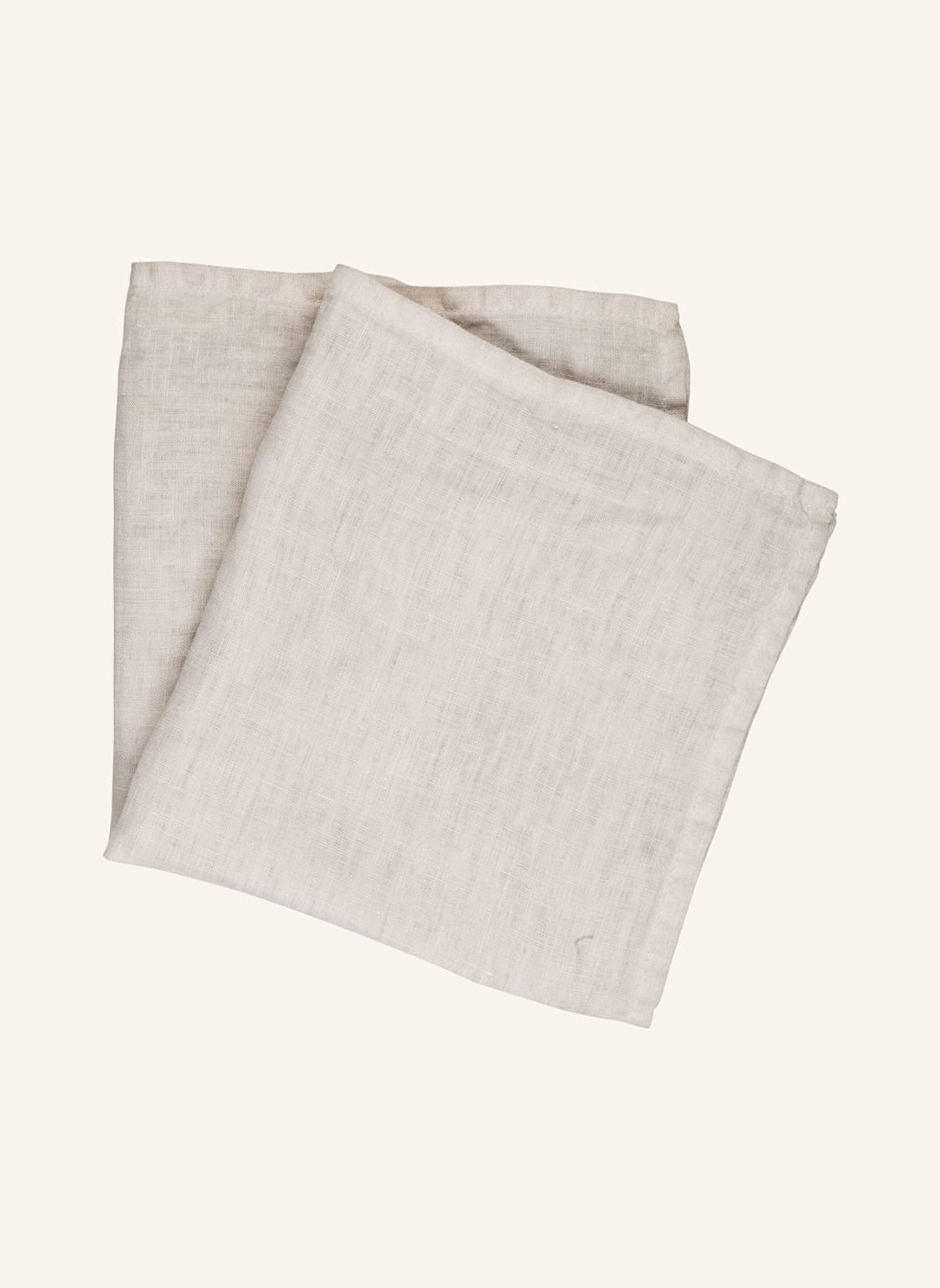 Image of Pichler 2er-Set Stoffservietten Liska Aus Leinen beige