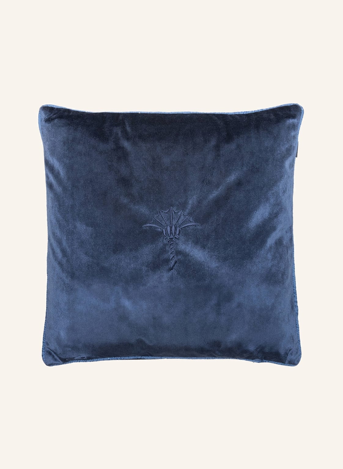 Image of Joop! Samt-Dekokissenhülle J!Stage blau