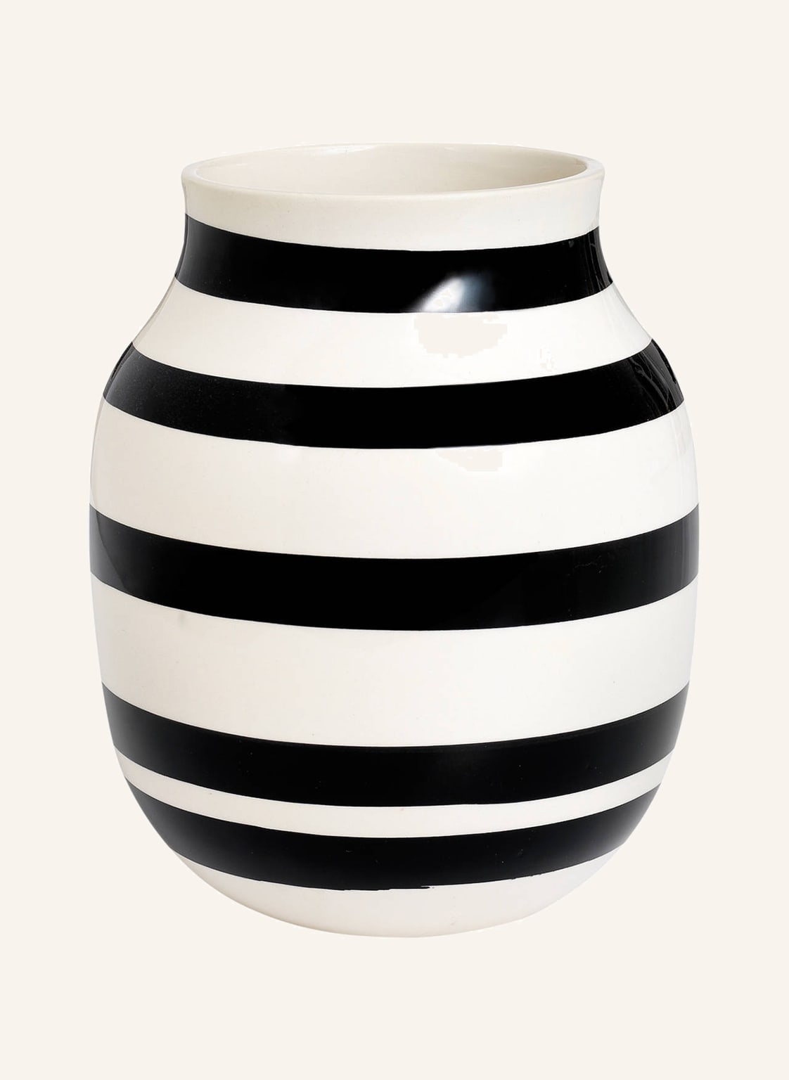 Image of Kähler Vase Omaggio Medium schwarz