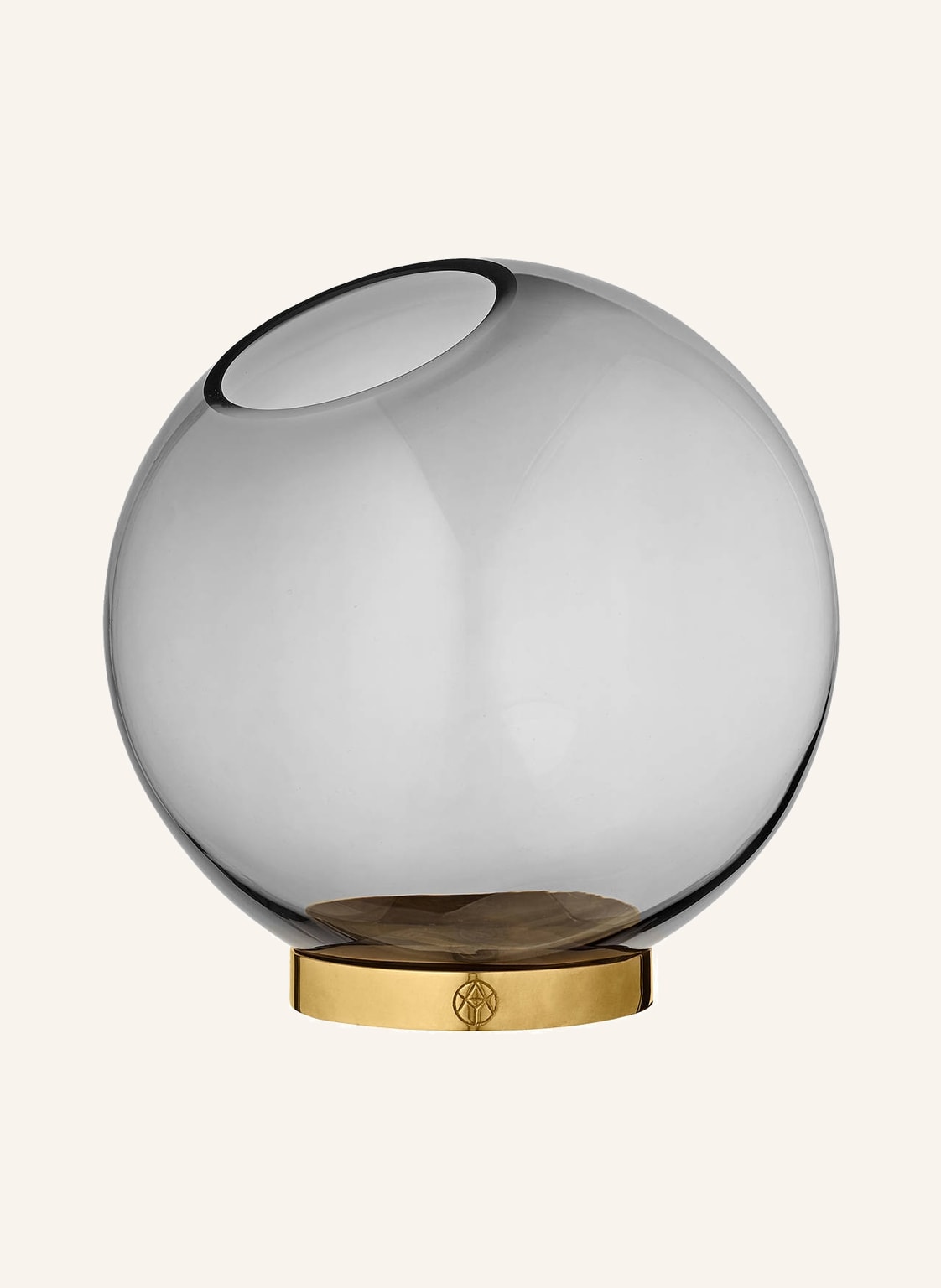 Image of Aytm Vase Globe Large schwarz
