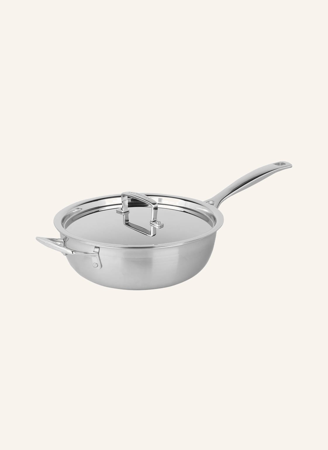 Image of Le Creuset Sauté-Pfanne 3-Ply Antihaft silber