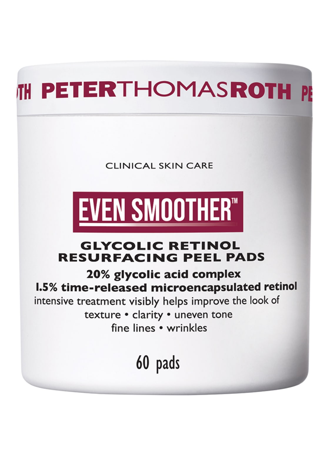 Image of Peter Thomas Roth Even Smoother™ Glycolic Retinol Peel Pads (60 Stück)