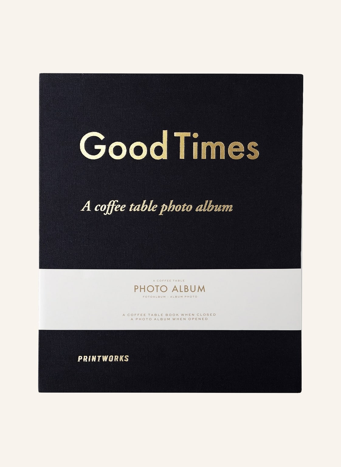 Image of Printworks Fotoalbum Good Times schwarz