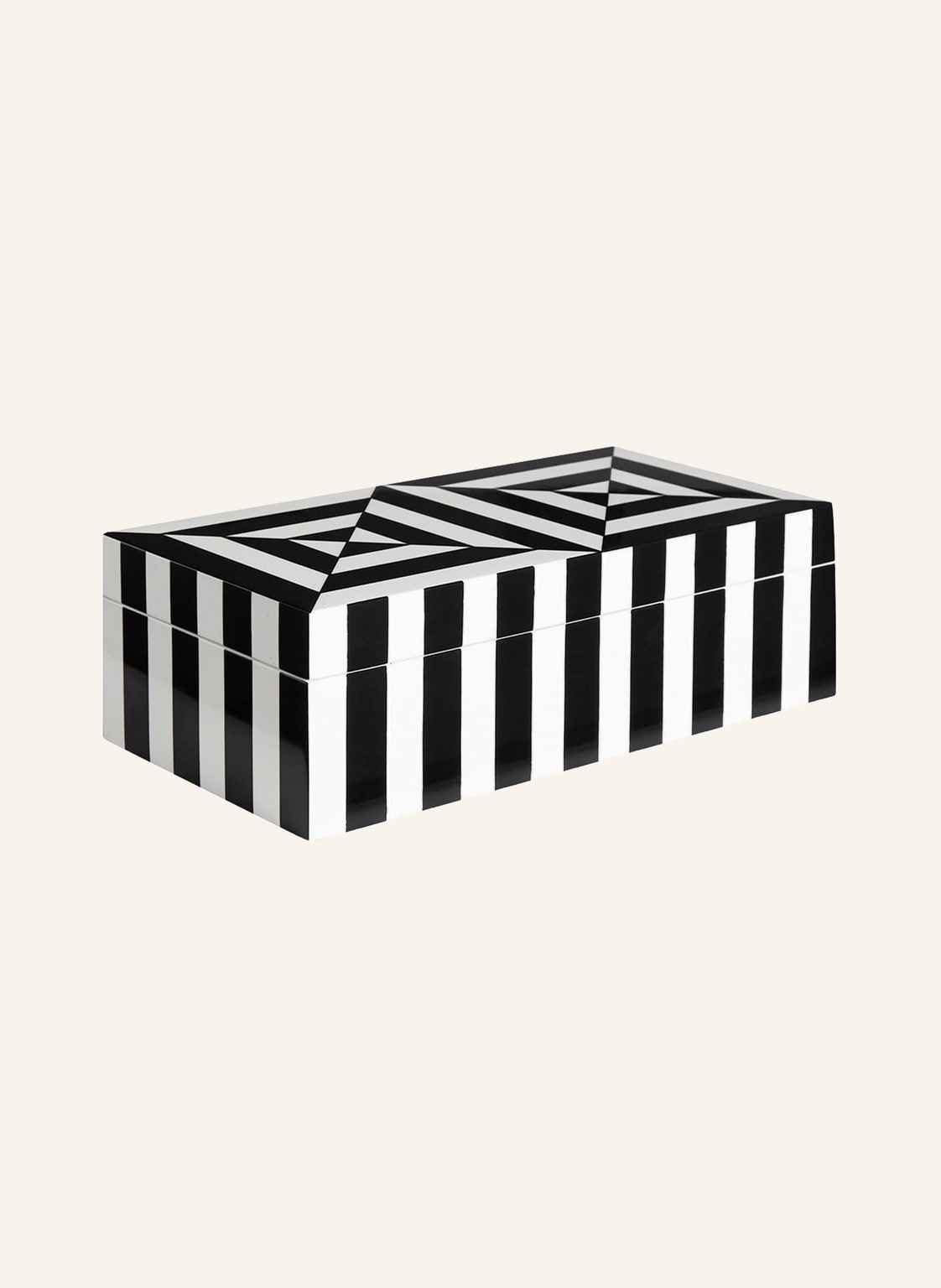 Image of Jonathan Adler Aufbewahrungsbox Op Art Small schwarz