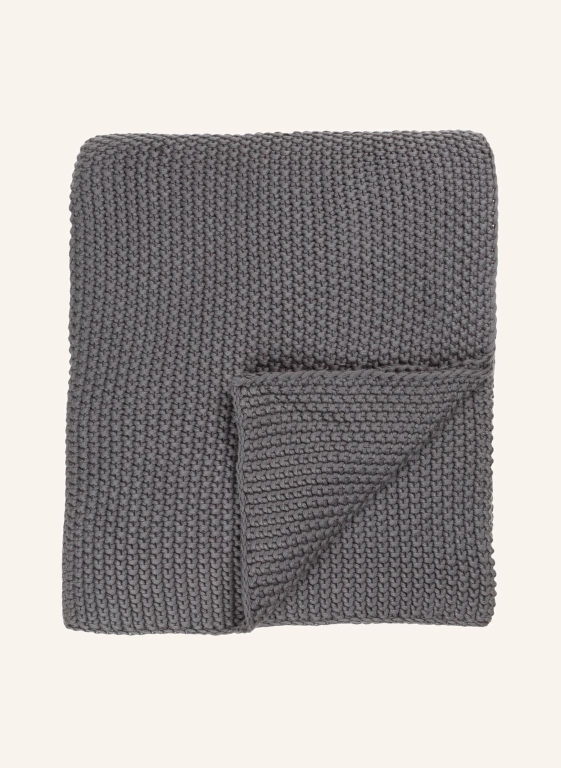 Image of Marc O'polo Plaid Nordic Knit grau