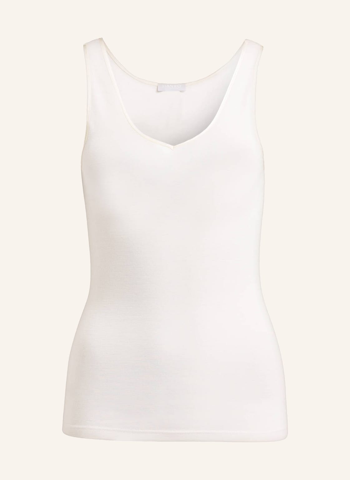 Image of Hanro Top Woolen Silk weiss