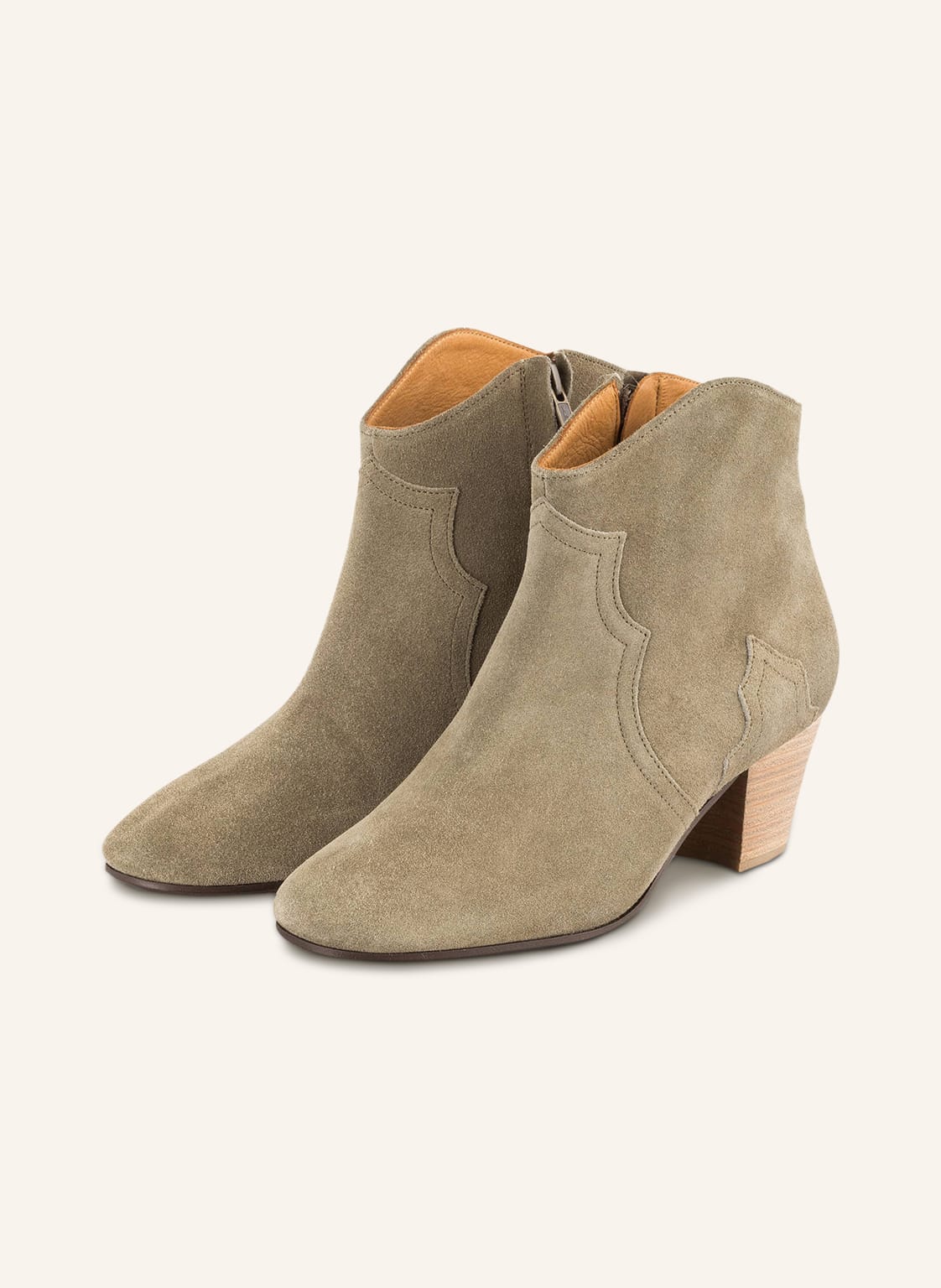 Image of Isabel Marant Cowboy Boots Dicker beige