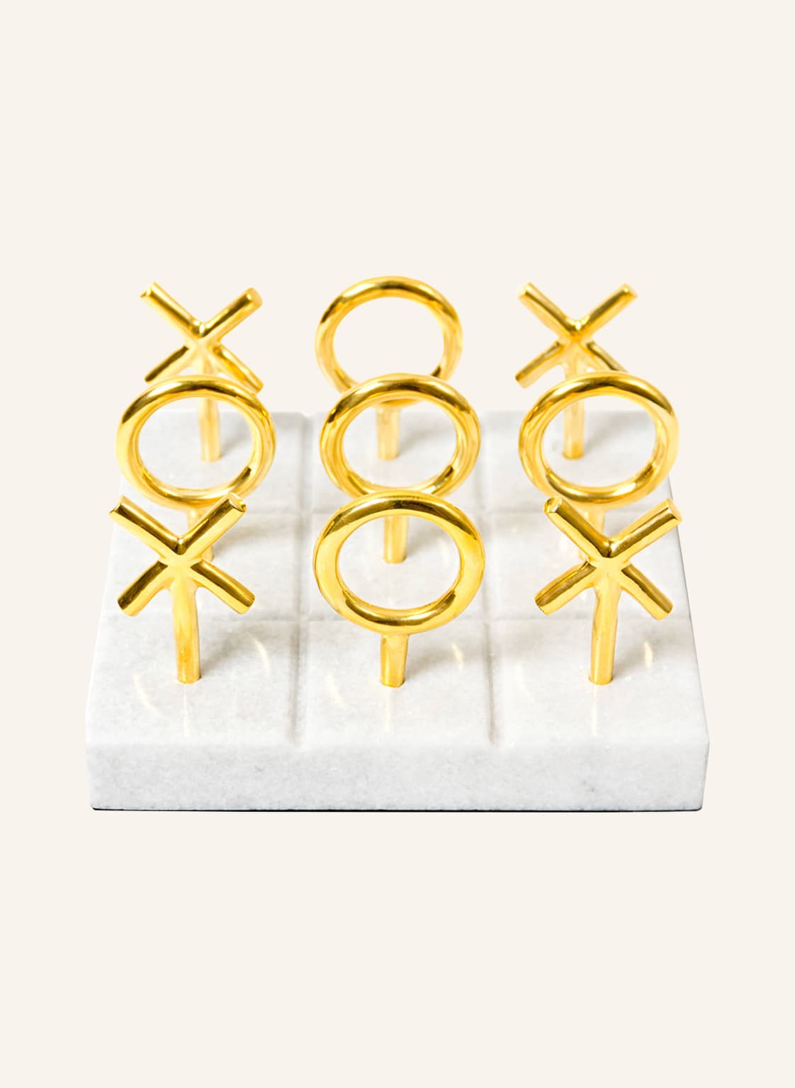 Image of Jonathan Adler Spiel Tic Tac Toe weiss