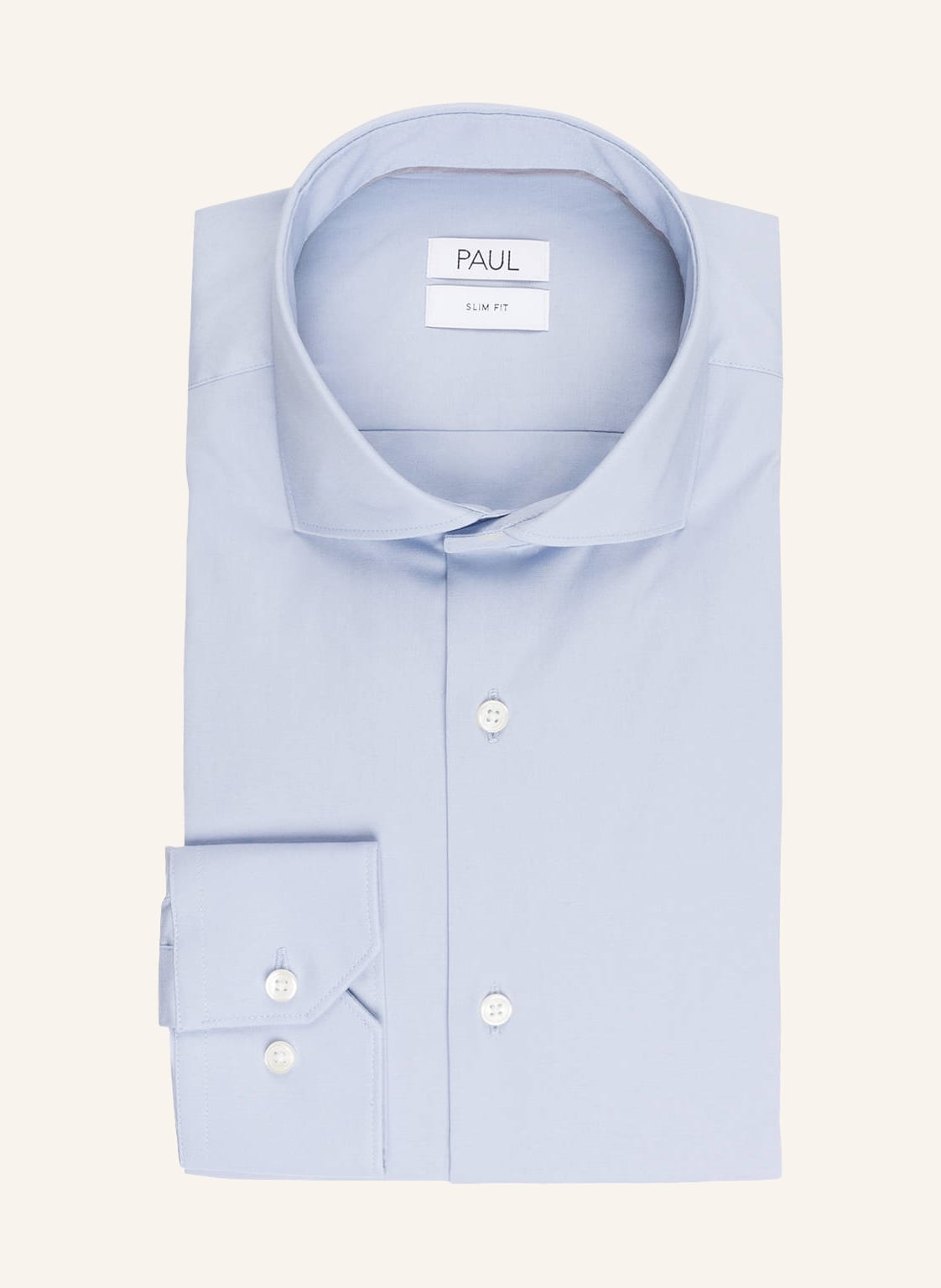 Image of Paul Hemd Slim Fit blau