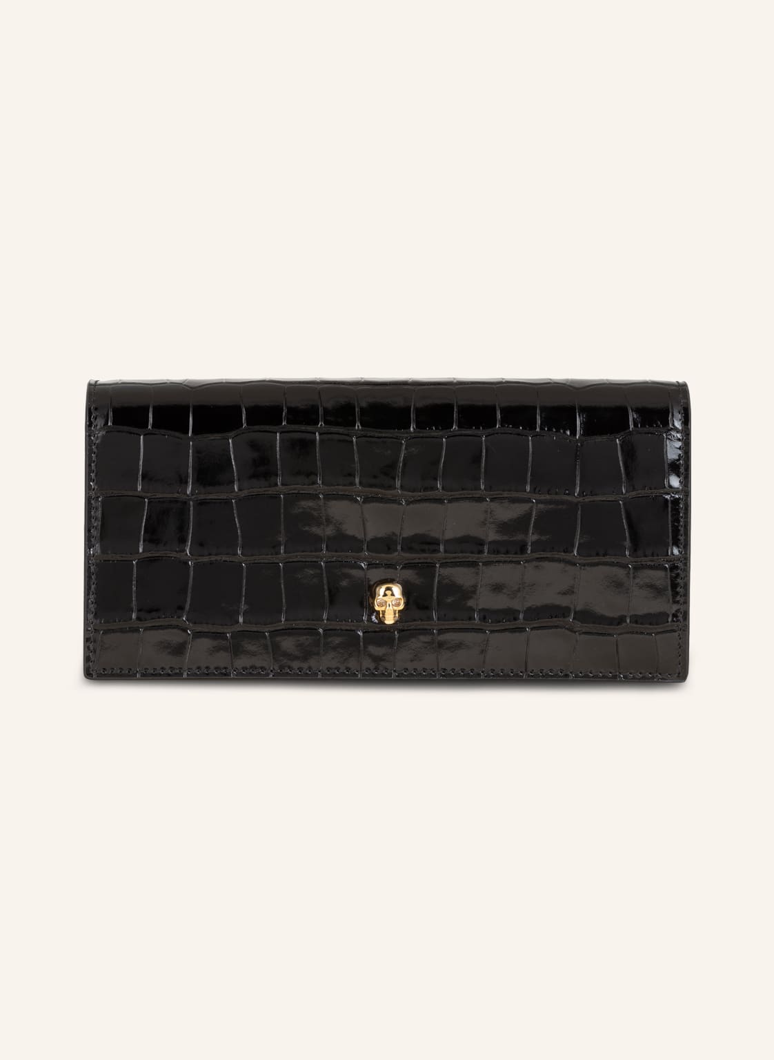 Image of Alexander Mcqueen Geldbörse Zum Umhängen schwarz