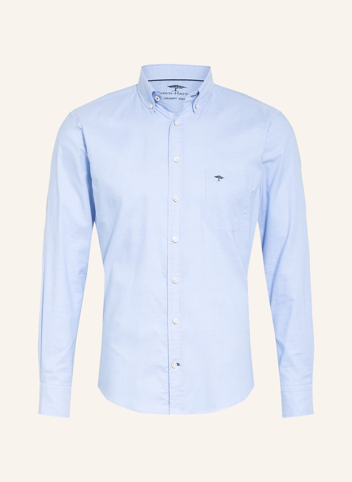 Image of Fynch-Hatton Hemd Casual Fit blau