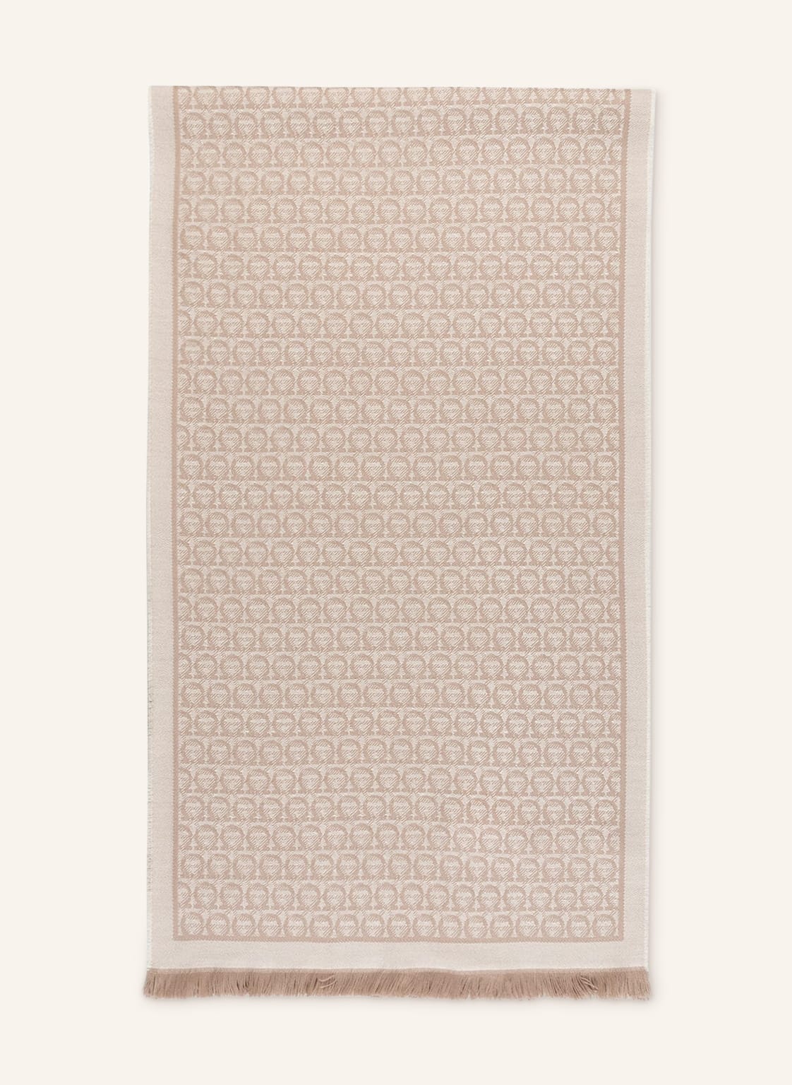 Image of Ferragamo Schal The Gan beige