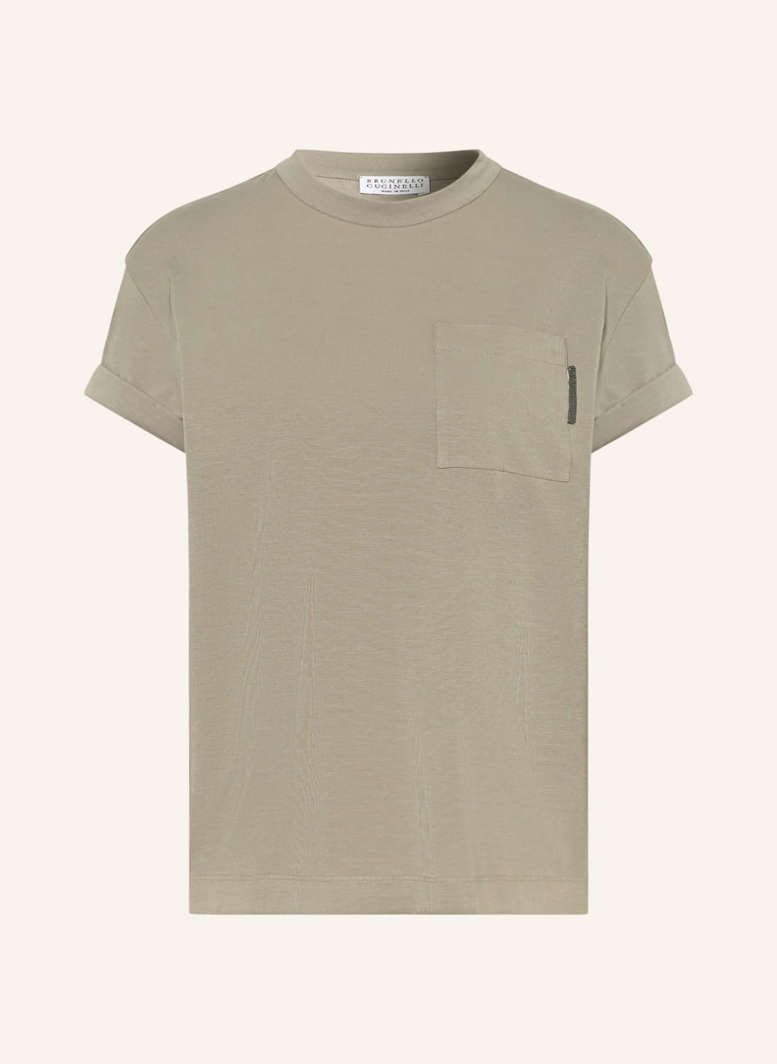 Image of Brunello Cucinelli T-Shirt beige