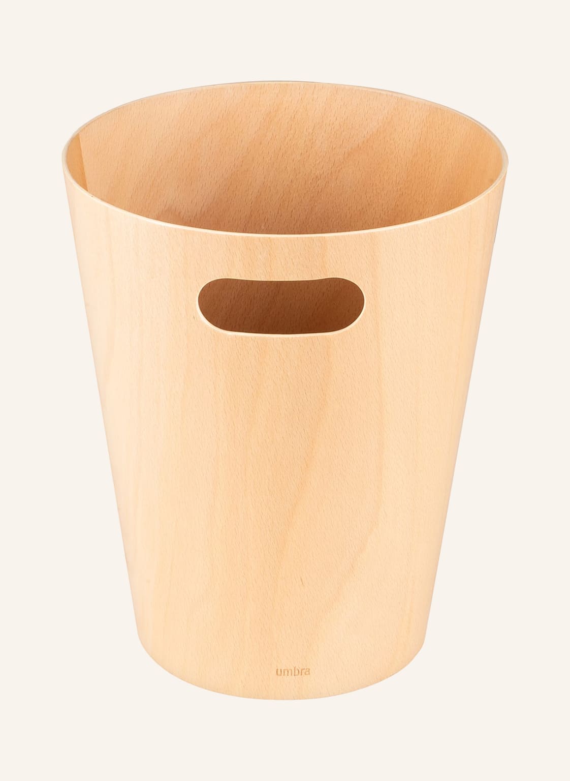 Image of Umbra Papierkorb Woodrow beige