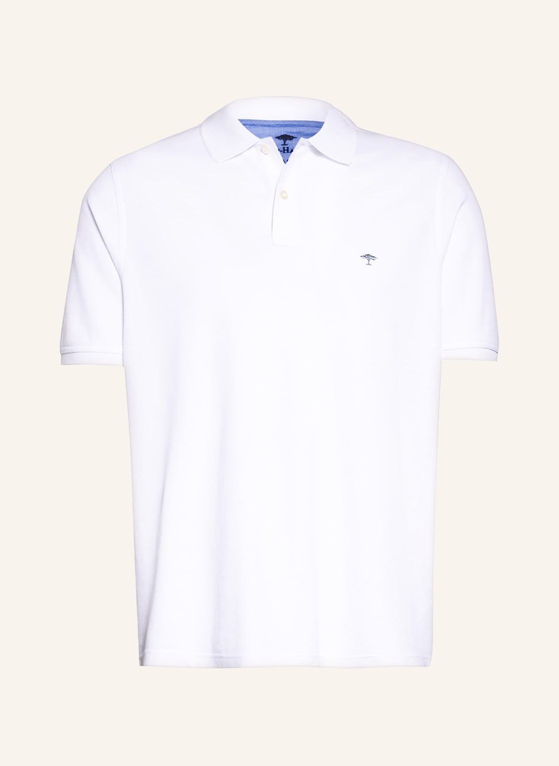Image of Fynch-Hatton Piqué-Poloshirt weiss