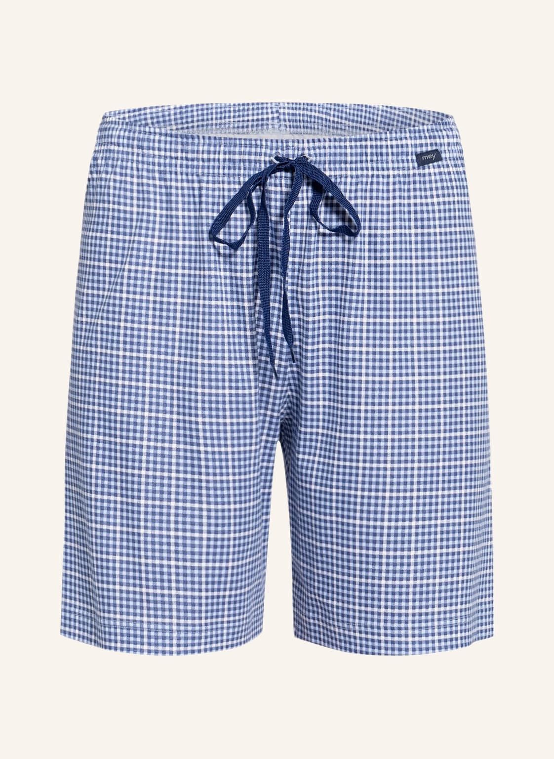 Image of Mey Lounge-Shorts Serie Mix & Match grau