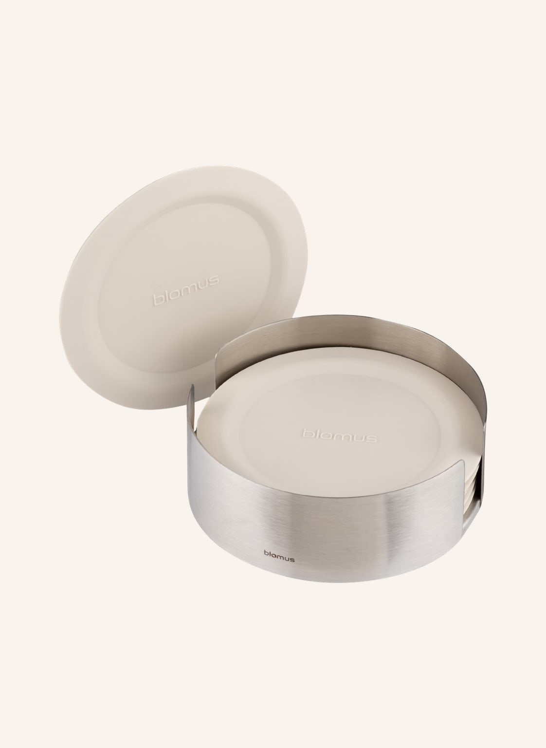 Image of Blomus 6er-Set Untersetzer Lareto beige