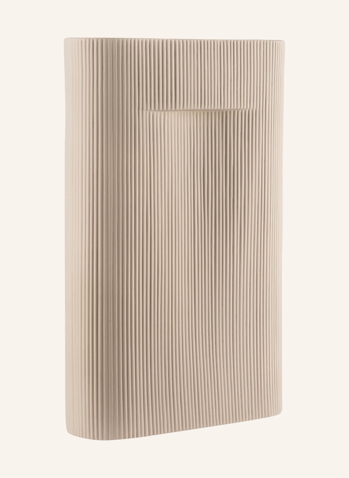 Image of Muuto Vase Ridge beige