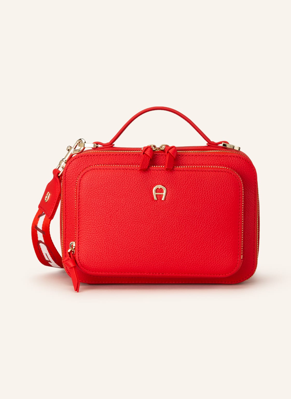 Image of Aigner Umhängetasche rot