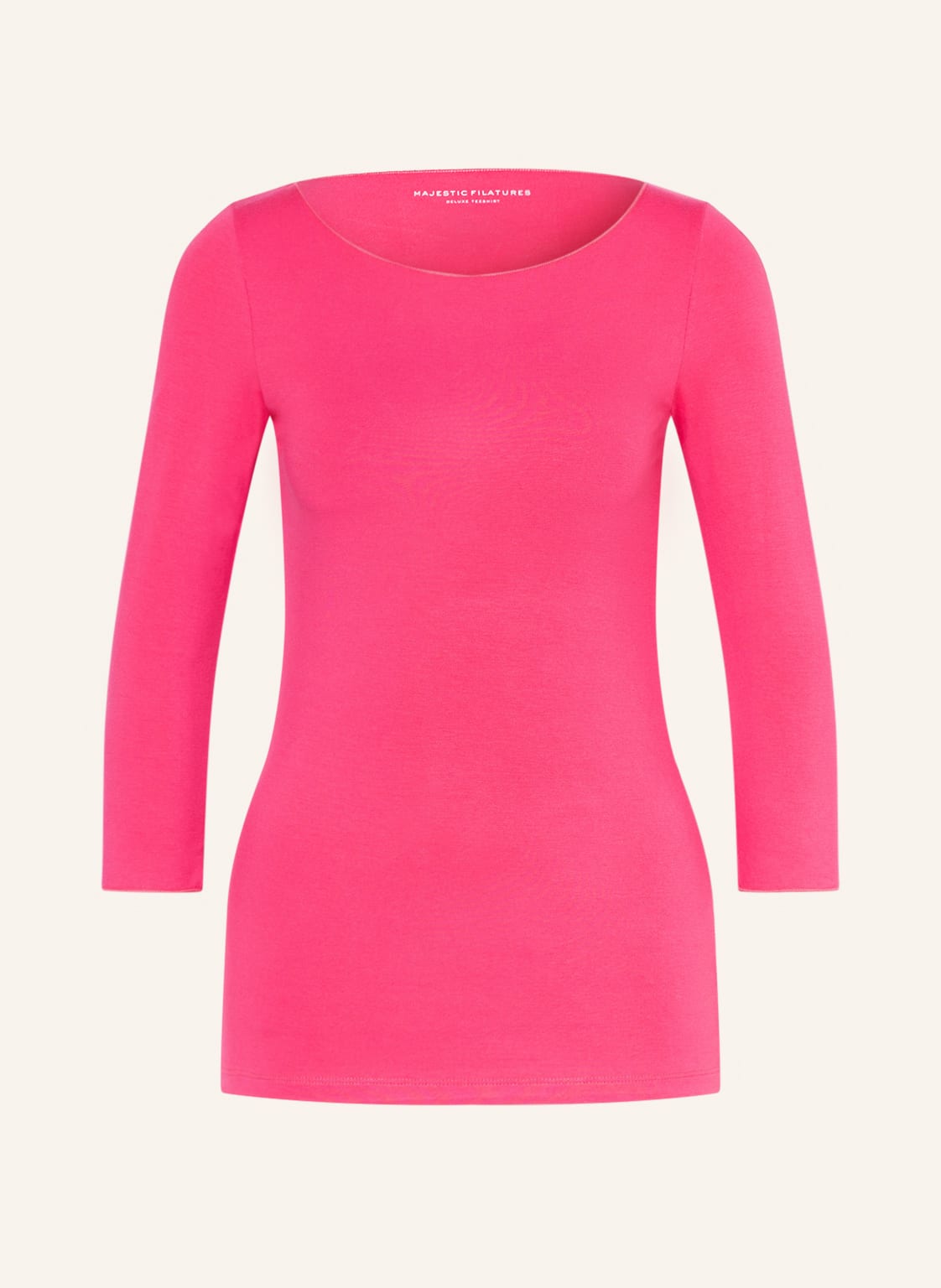 Image of Majestic Filatures Shirt Mit 3/4-Arm pink