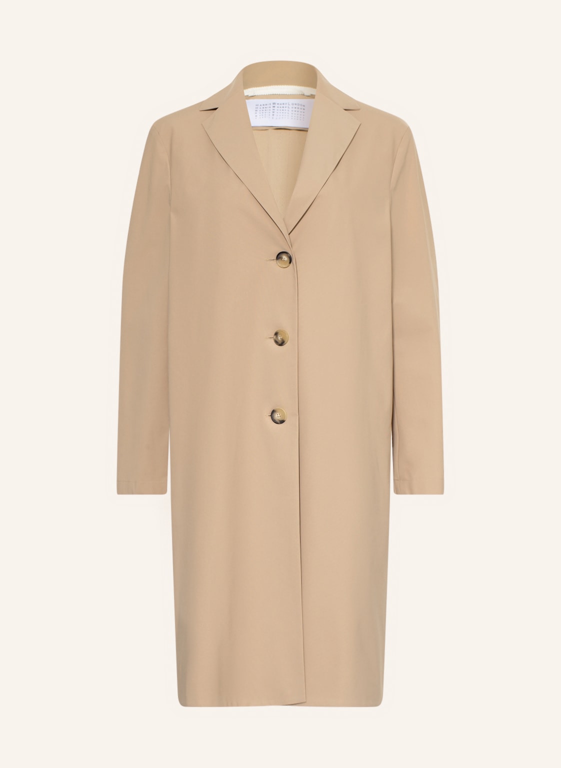 Image of Harris Wharf London Trenchcoat braun