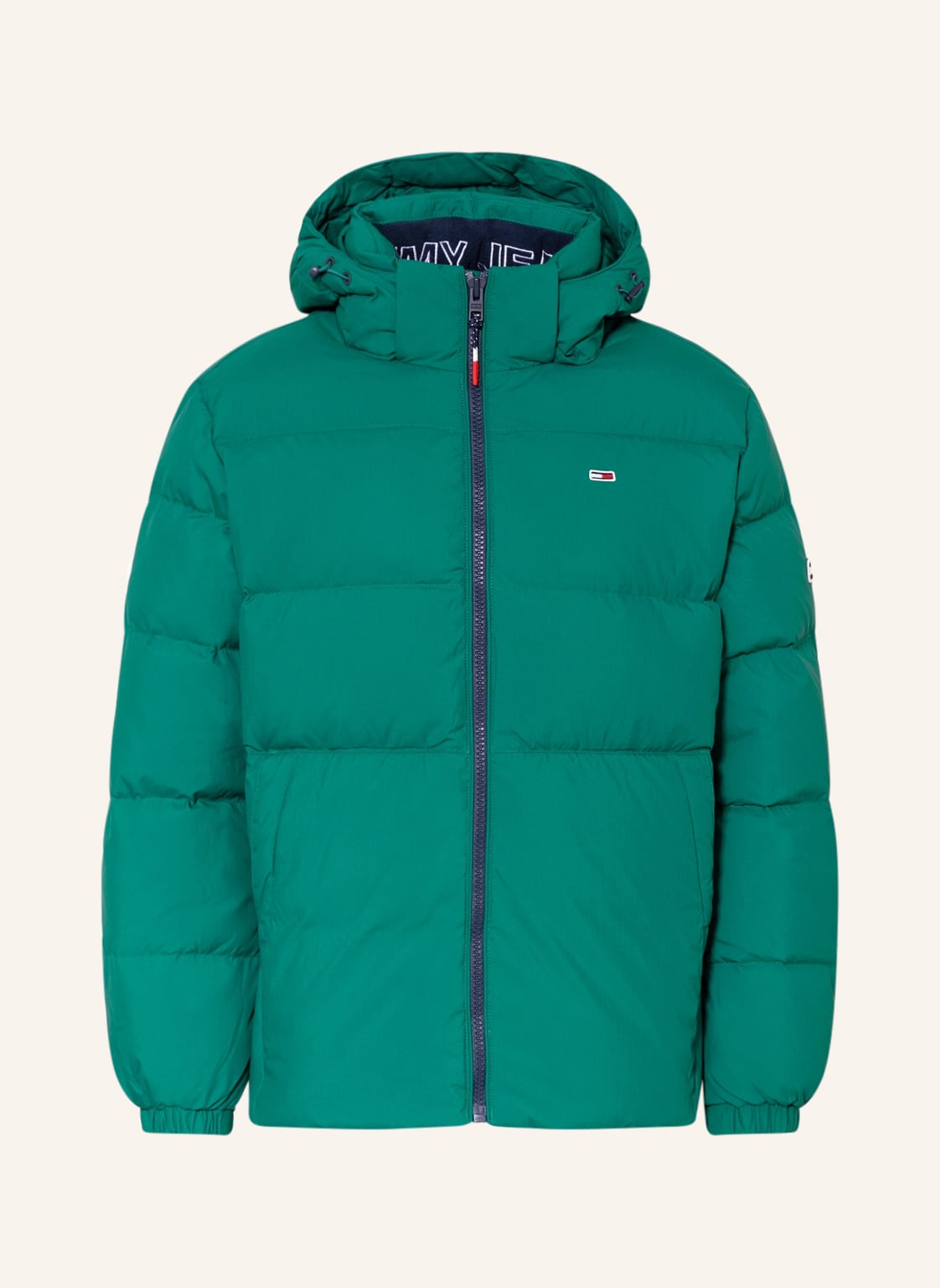 Image of Tommy Jeans Daunenjacke Mit Abnehmbarer Kapuze gruen