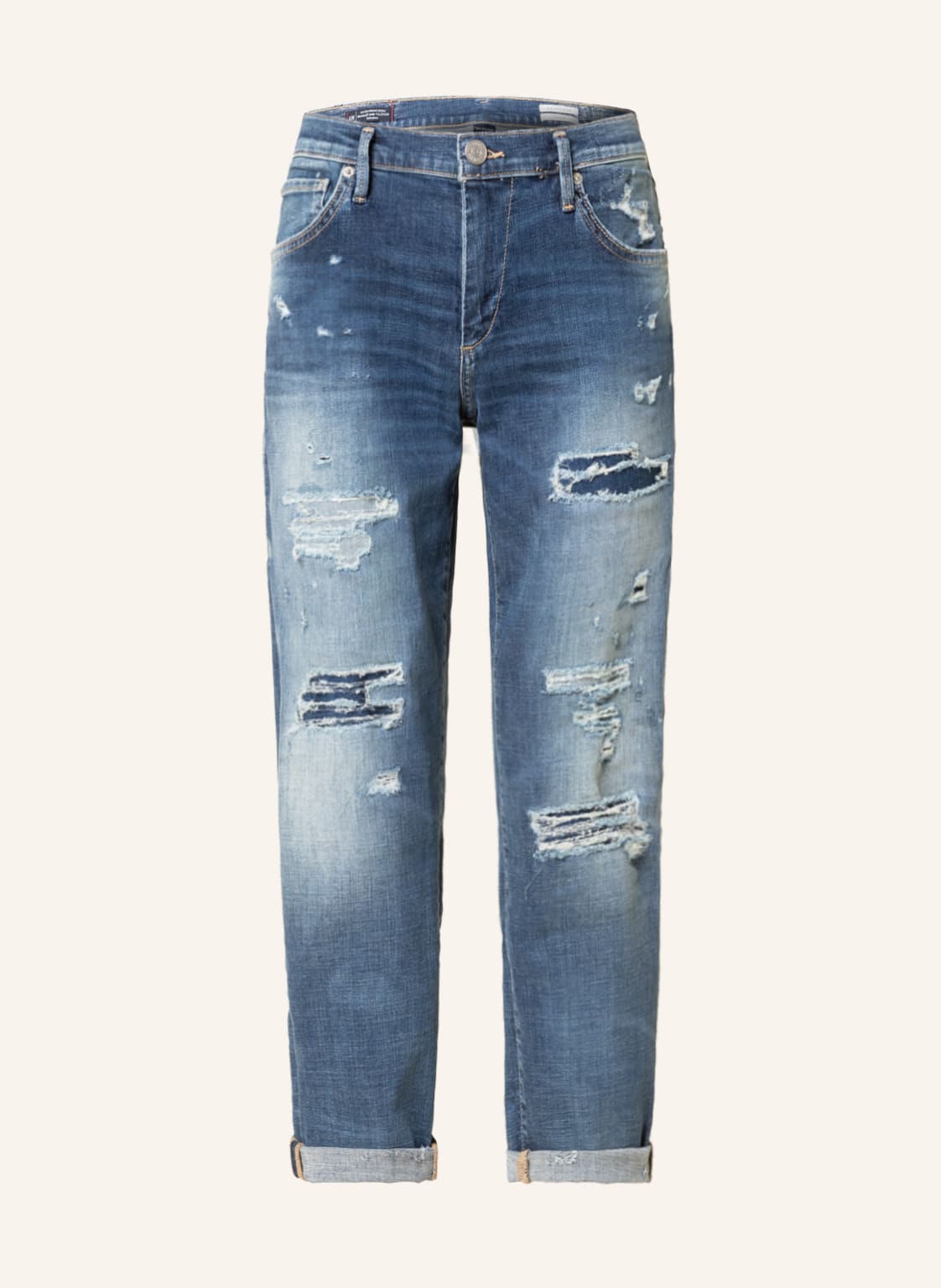 Image of True Religion 7/8-Jeans Liv blau