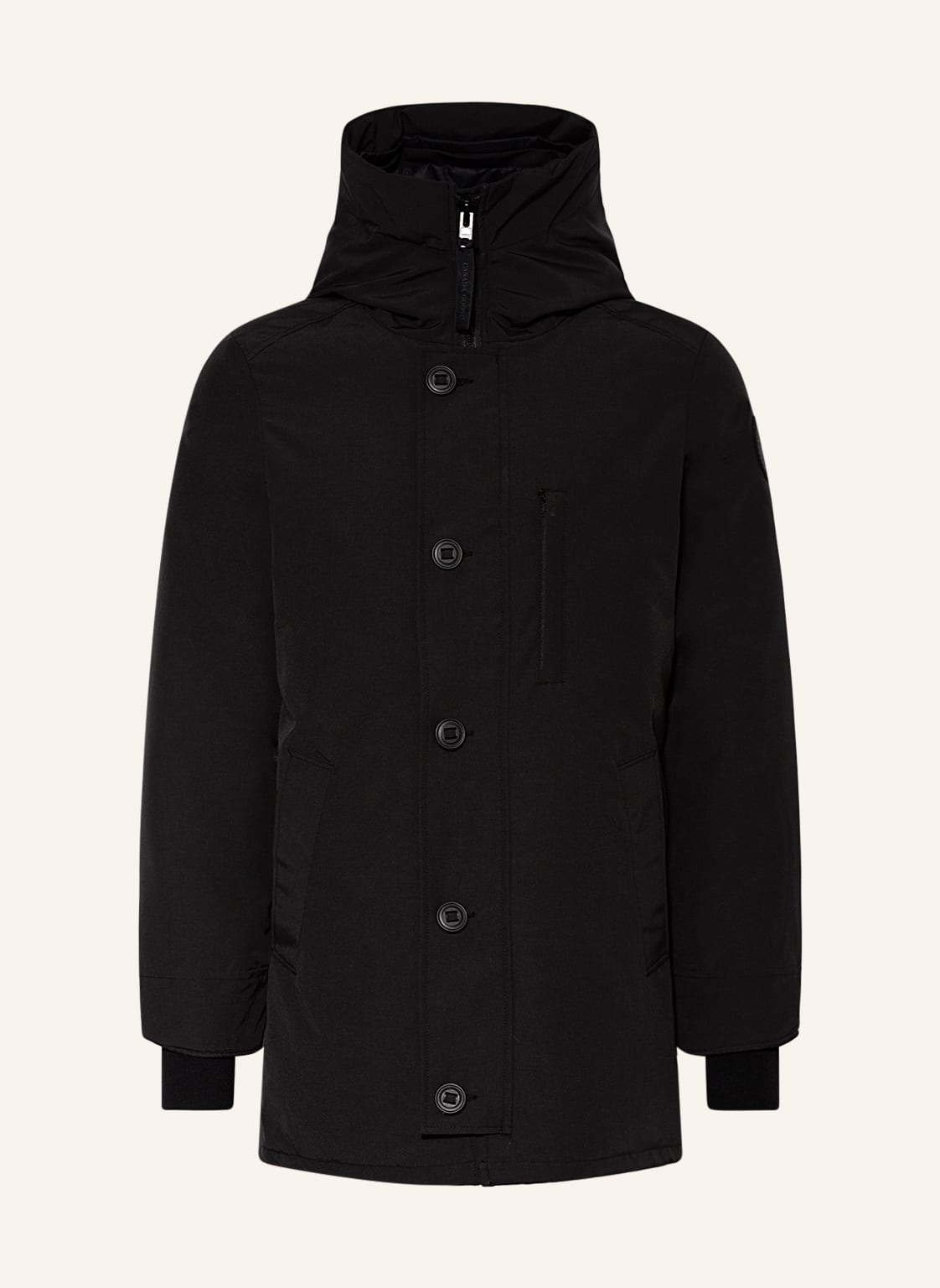 Image of Canada Goose Daunenparka Chateau Mit Abnehmbarer Kapuze schwarz