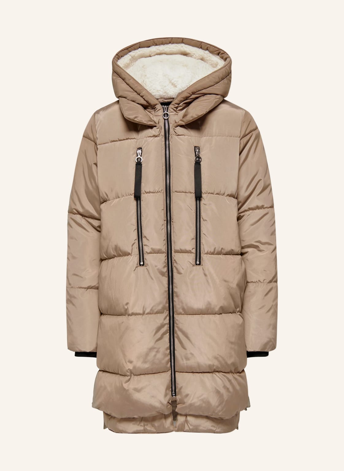 Image of Only Steppmantel beige
