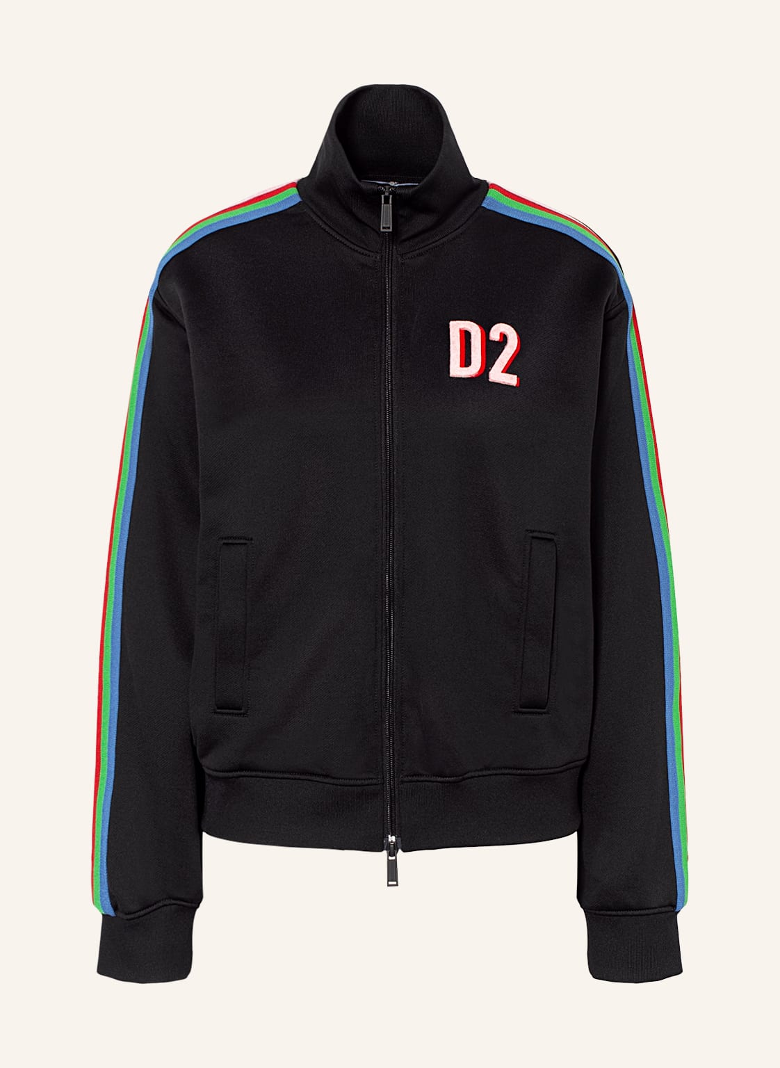 Image of dsquared2 Jacke Mit Galonstreifen schwarz