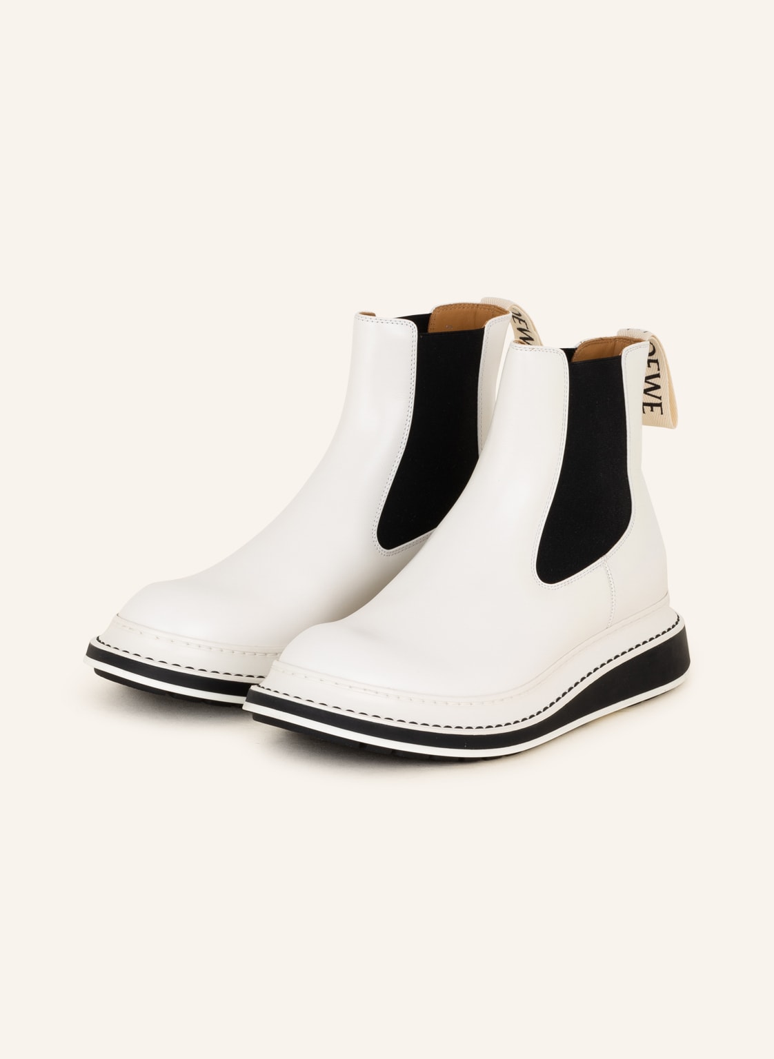 Image of Loewe Chelsea-Boots weiss