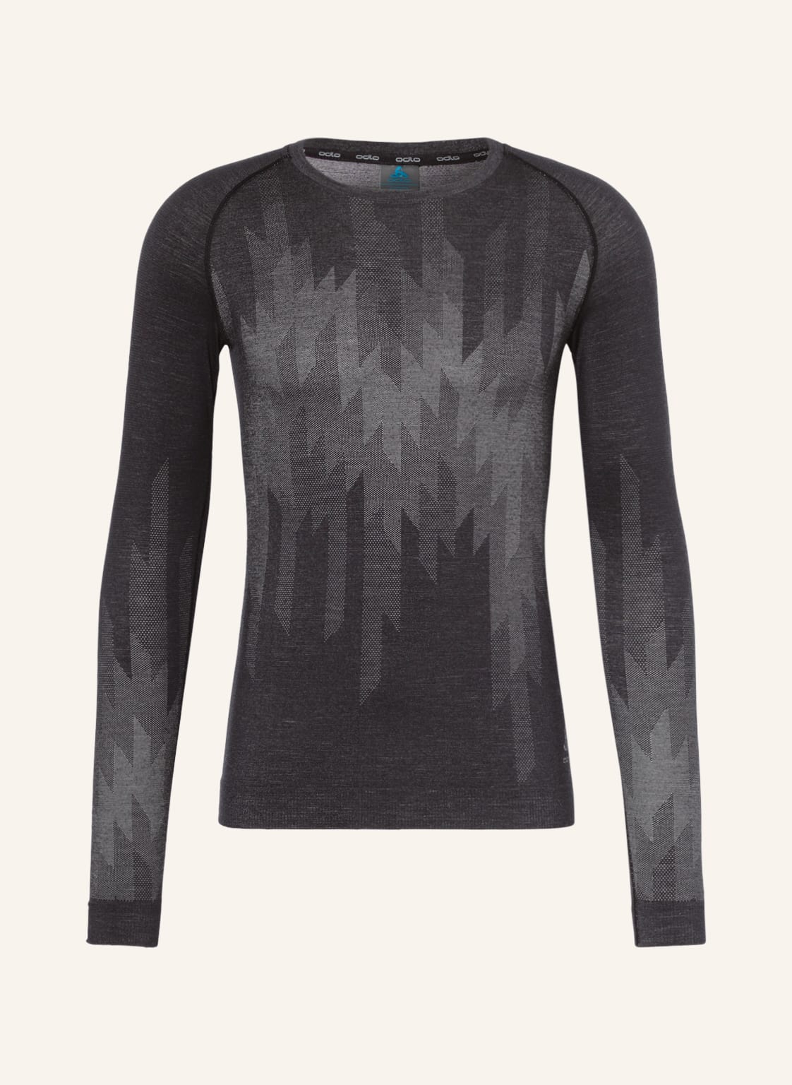 Image of Odlo Funktionswäsche-Shirt Kinship Performance 200 Mit Merinowolle schwarz