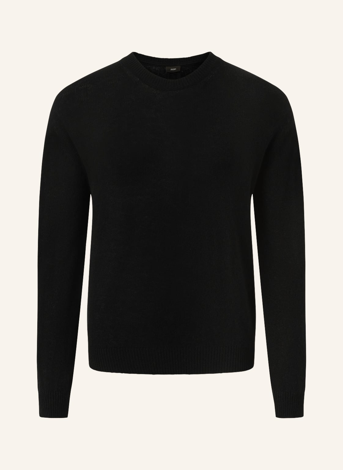 Image of Joop! Cashmere-Pullover Mit Schmucksteinen schwarz
