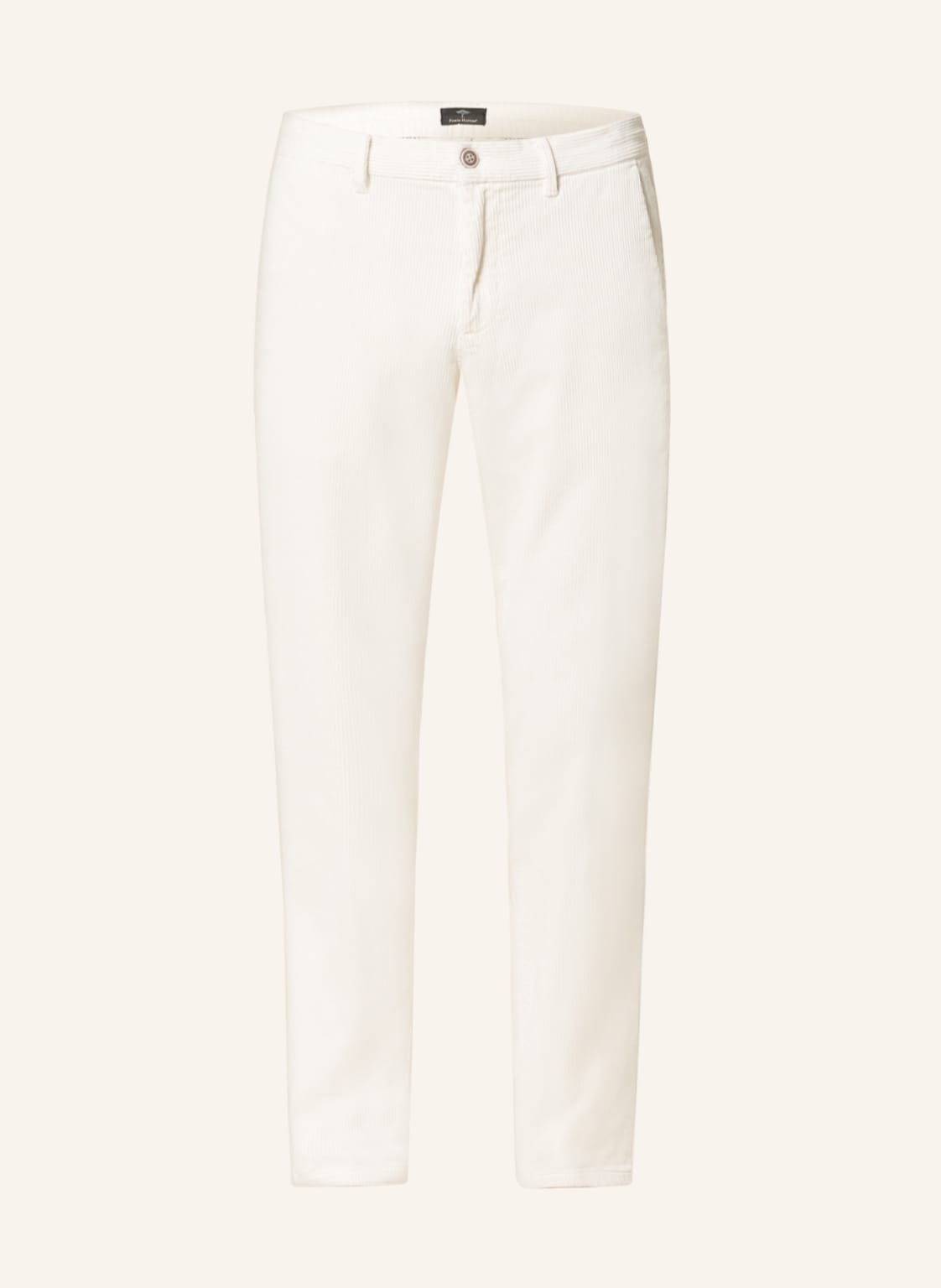 Image of Fynch-Hatton Cordhose Modern Fit weiss