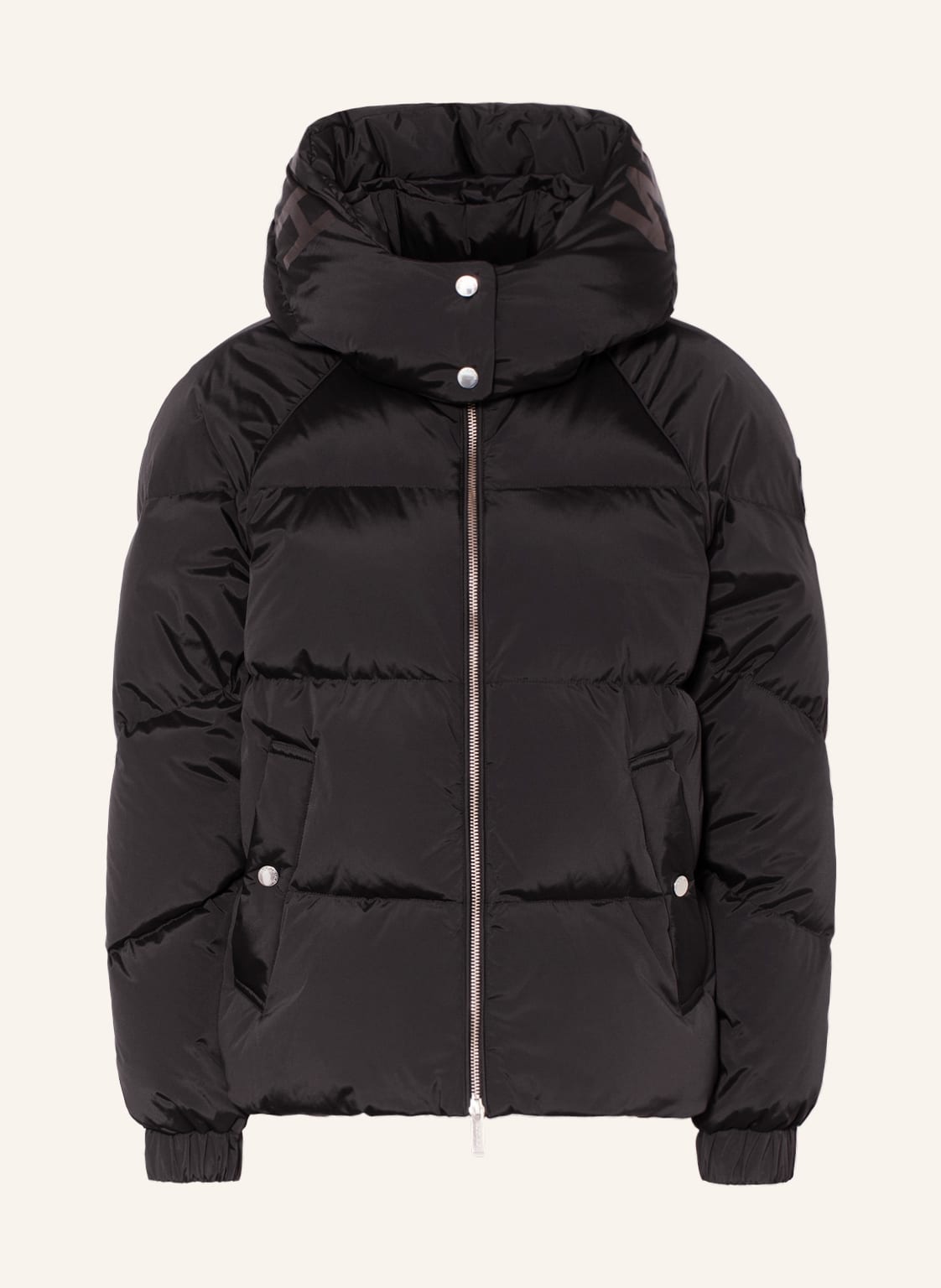 Image of Woolrich Daunenjacke Alsea Mit Abnehmbarer Kapuze schwarz
