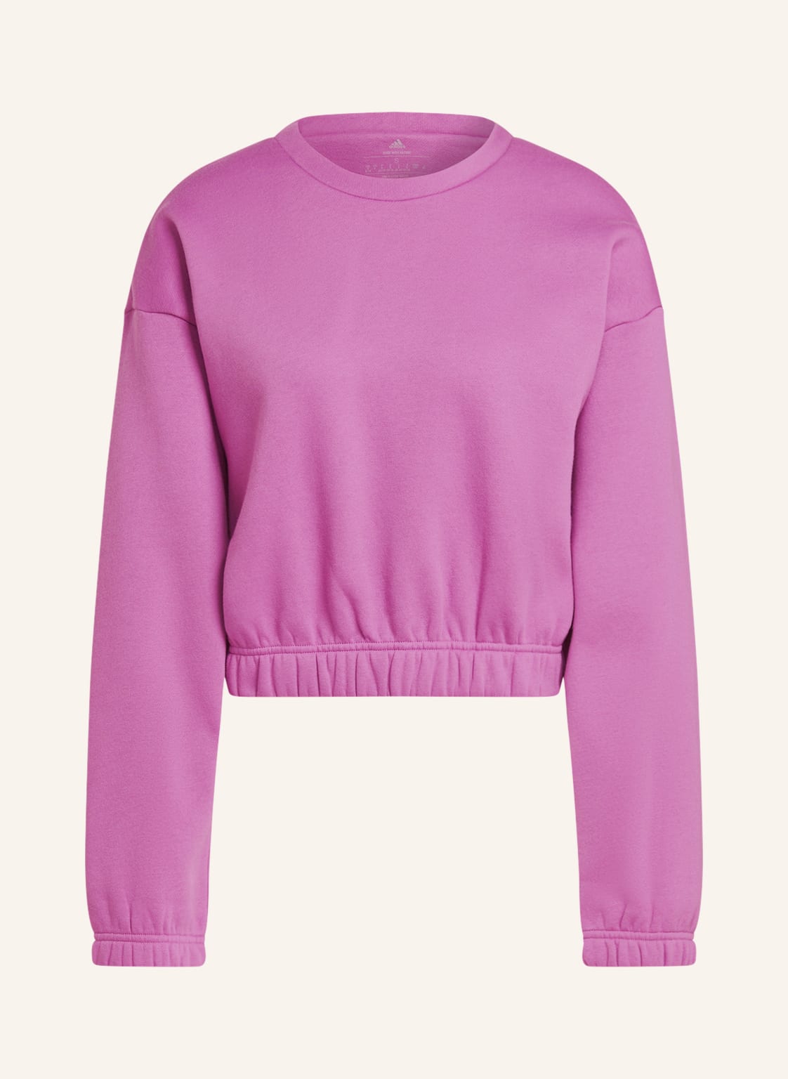 Image of Adidas Cropped-Sweatshirt Studio Lounge violett
