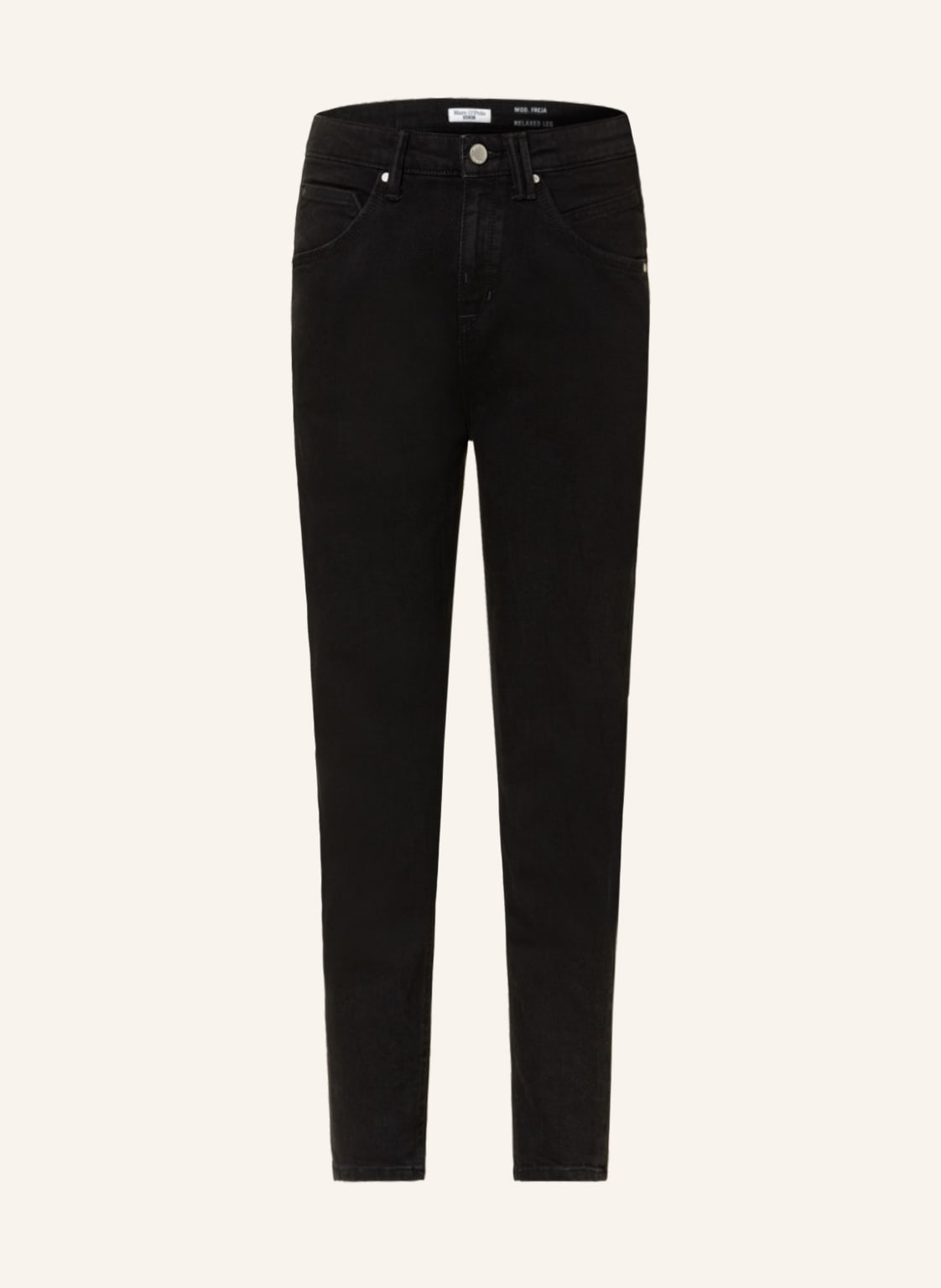 Image of Marc O'polo Denim Boyfriend Jeans schwarz