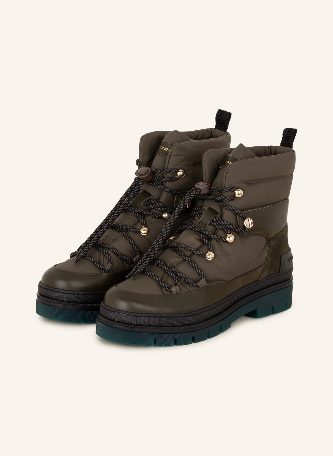 Image of Tommy Hilfiger Schnürboots gruen