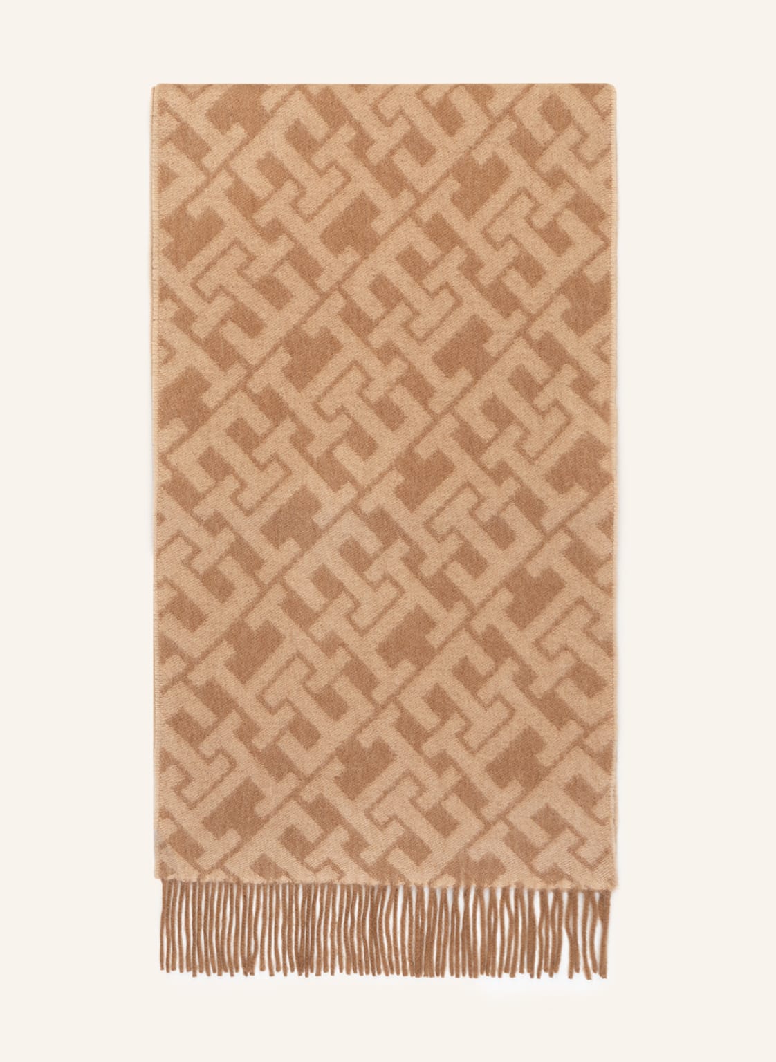 Image of Tommy Hilfiger Schal Mit Cashmere braun