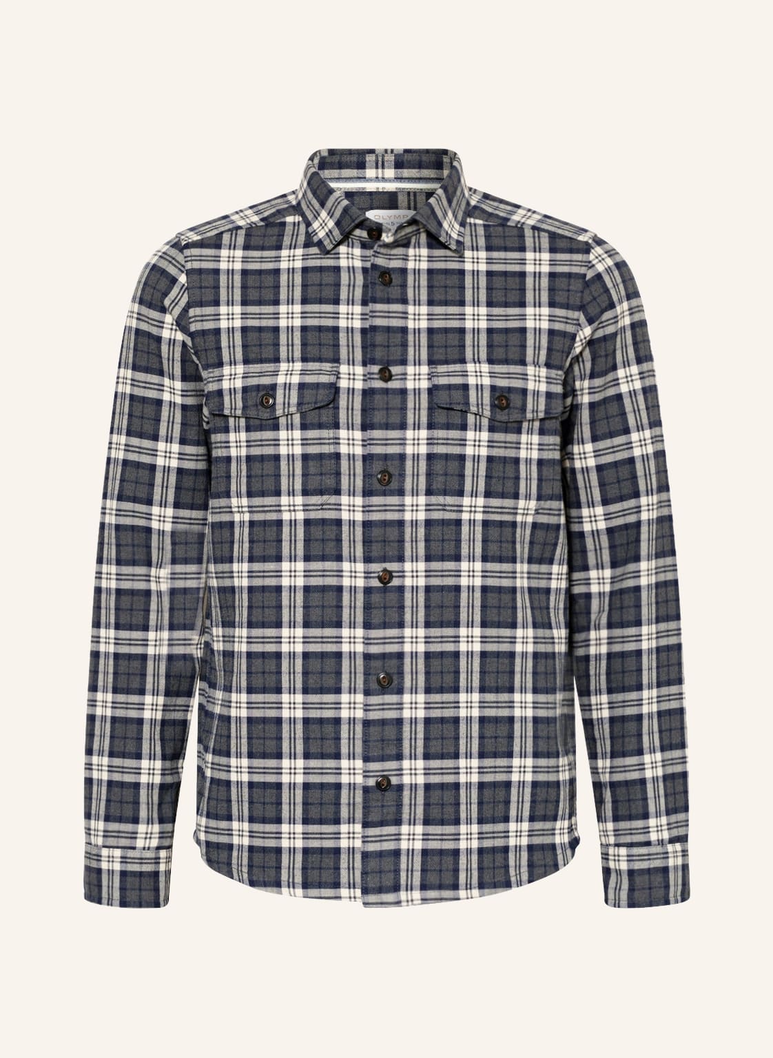 Image of Olymp Hemd Body Fit blau