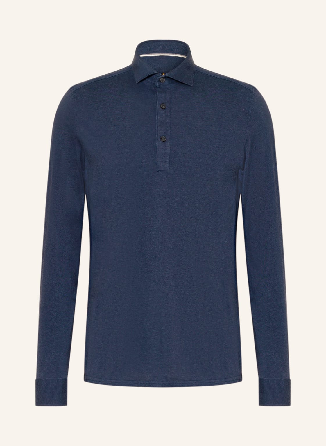 Image of Olymp Jersey-Poloshirt Level Five Smart Casual Body Fit blau