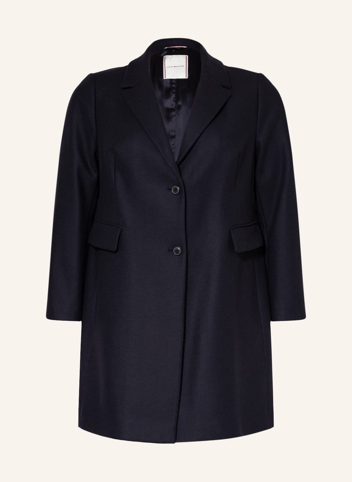 Image of Tommy Hilfiger Wollmantel blau