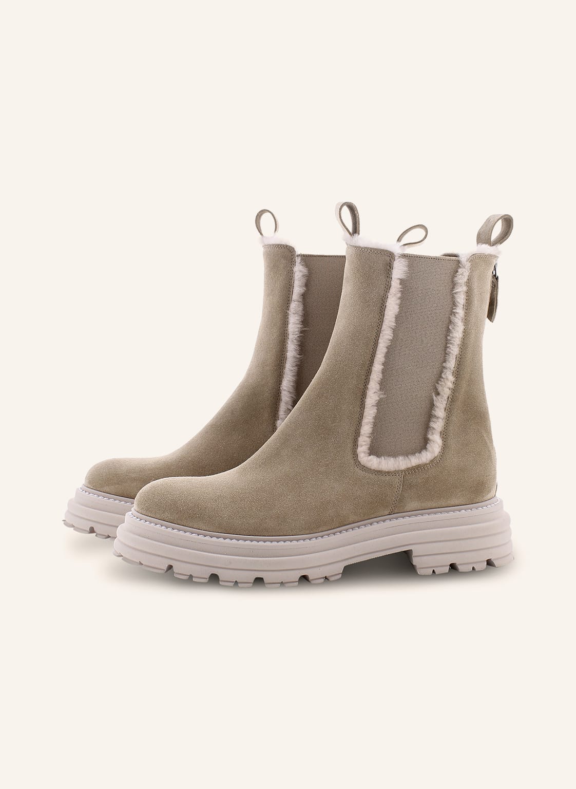 Image of Kennel & Schmenger Chelsea-Boots Master beige