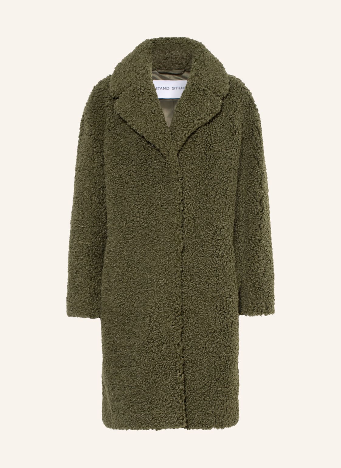 Image of Stand Studio Teddyfell-Mantel Camille gruen