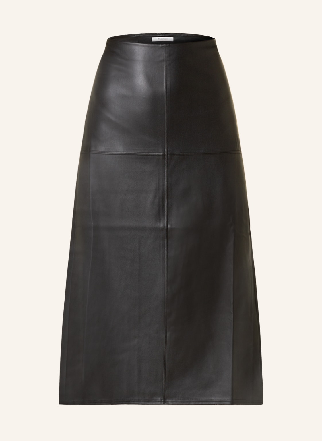 Image of Maxmara Leisure Rock Fiuggi In Lederoptik schwarz