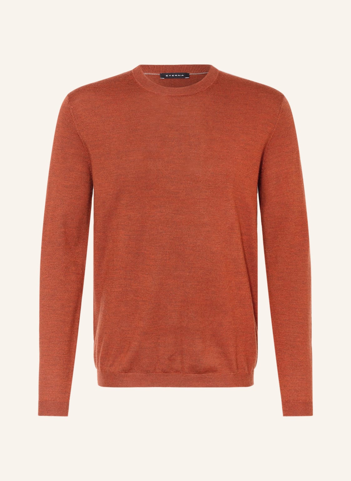 Image of Eterna Pullover Aus Merinowolle orange